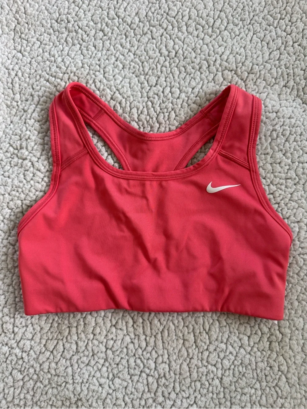 Nike Women's Pink Racerback Sports Bra